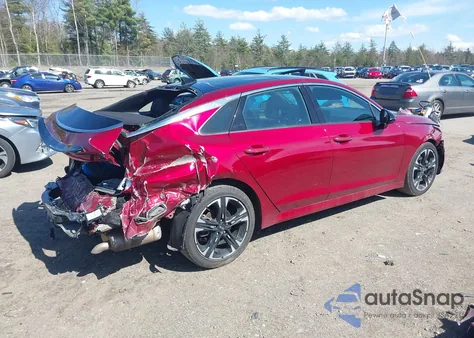 2021 Kia K5 Gt-Line из США, поврежденный, VIN 5XXG64J21MG077890